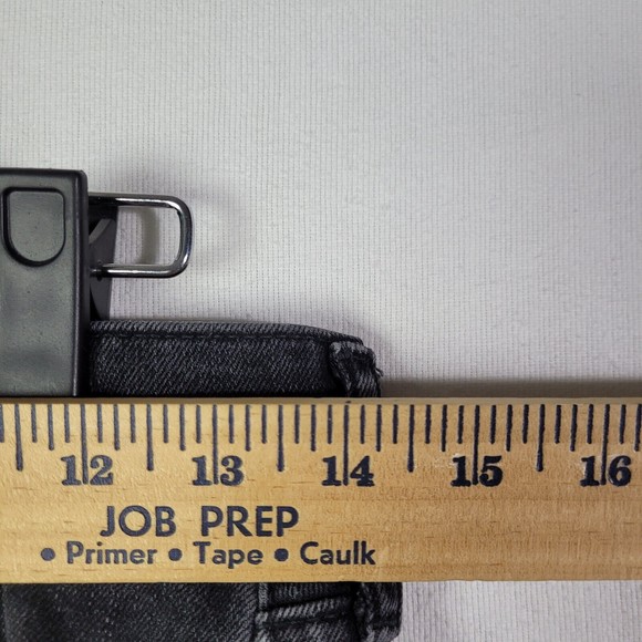 Abercrombie & Fitch Jeans Men 28x30 Langdon Skinny Stretch Dark Wash Black Denim - Picture 9 of 9